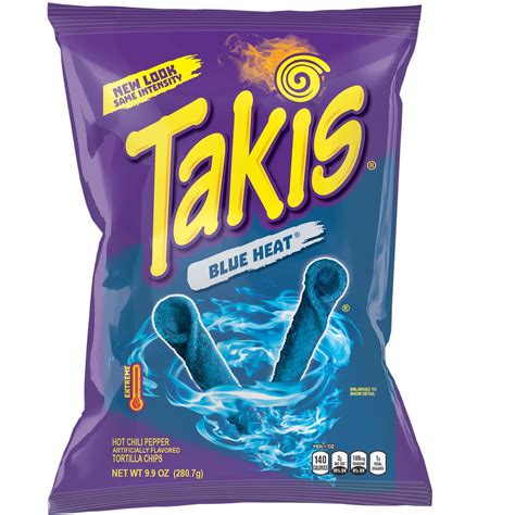 Buy Takis Blue Heat Hot Chili Pepper New Flavored Great Spicy And