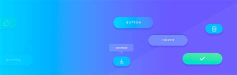 Web And Mobile Ui Design Button States In Justinmind On Behance