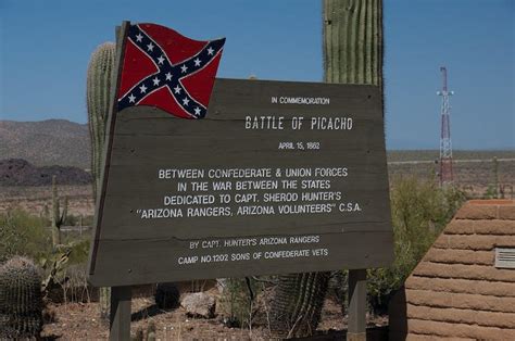 Battle Of Picacho Pass Plaque Phoenix · American Civil War