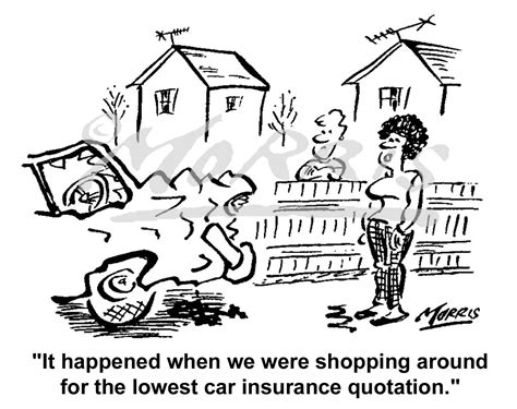 Motor Insurance Cartoon Ref 0323bw Business Cartoons