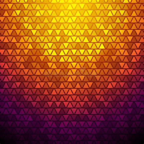 Vector Abstract Triangles Background Stock Vector Illustration Of