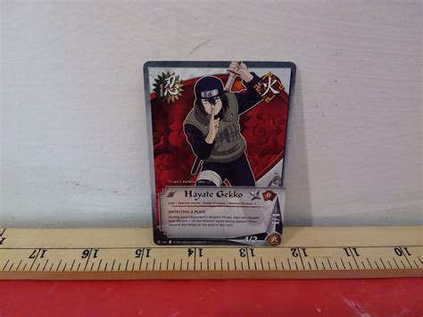 Vintage Card Game Naruto Collectible Card Game Hayate Etsy