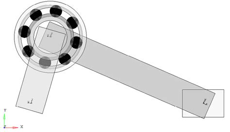 A Mechanism B Ball Bearing Model Download Scientific Diagram