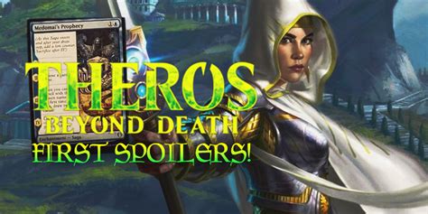 Mtg Theros Beyond Death Cards Leaked Medomais Prophecy And More