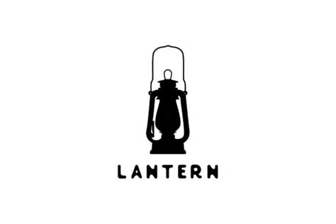 Lantern Silhouette Camping Light Graphic By Artpray · Creative Fabrica