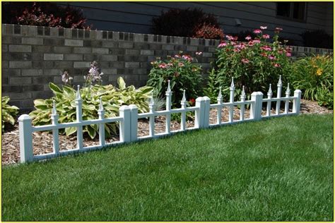 Some metal garden fencing can be shipped to you at home, while others can be picked up in store. List of Decorative Fencing Ideas - HomesFeed