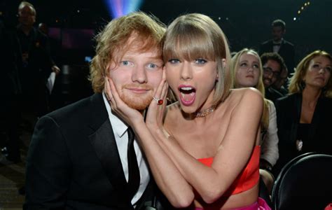 watch a breathless taylor swift tease ed sheeran about his fitness levels