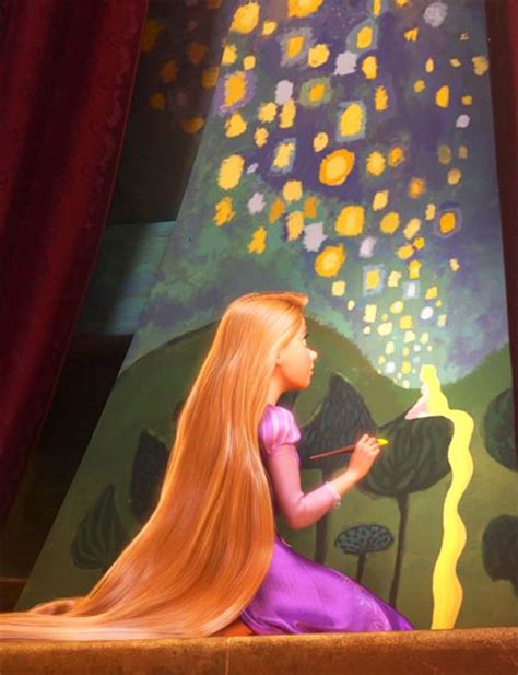 Disney Rapunzel Painting At Explore Collection Of