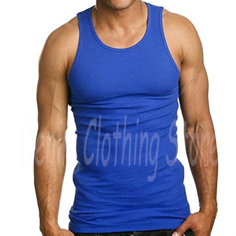 Pro Zone 6 Pack Lot Mens Tank Top 100 Pure Cotton A Shirt Wife Beater