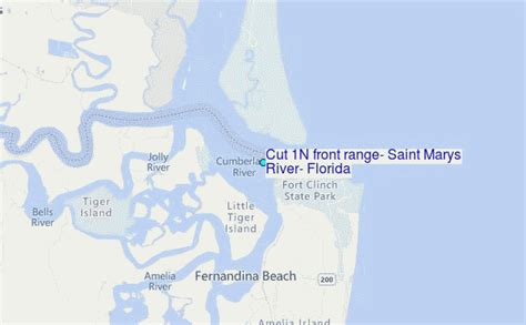 Cut 1n Front Range Saint Marys River Florida Tide Station Location Guide