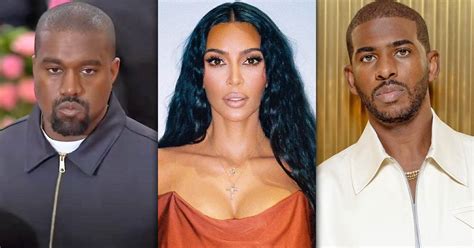 Kim Kardashian Was Caught Red Handed With Nba Star Chris Paul Kanye West Allegedly Creates