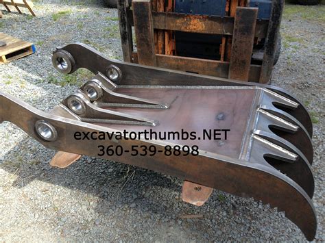 Toms Thumbs Hydraulic Thumbs For Excavators