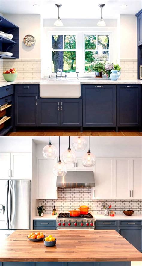 From a surprising shade of pink, to dramatic black, here are 7 colors we're in love with. 25 Gorgeous Paint Colors for Kitchen Cabinets (and beyond ...