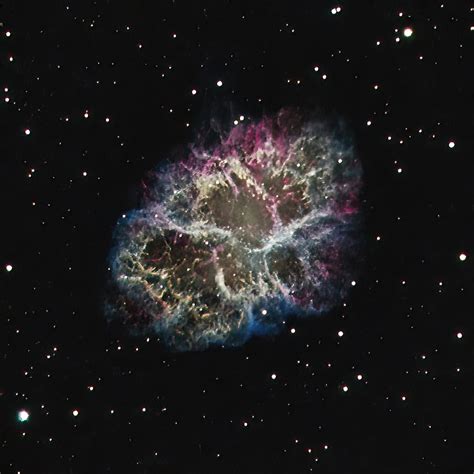 M1 Crab Nebula Telescope Live