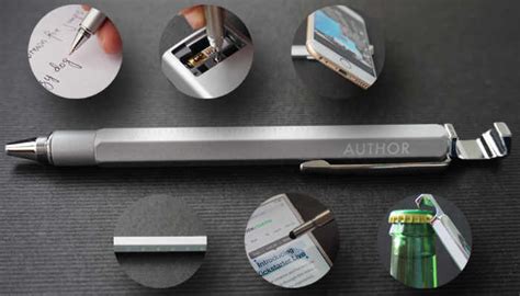 Author Multi Tool Pen Video Geeky Gadgets