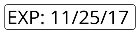 Expiration Date Png Free Logo Image