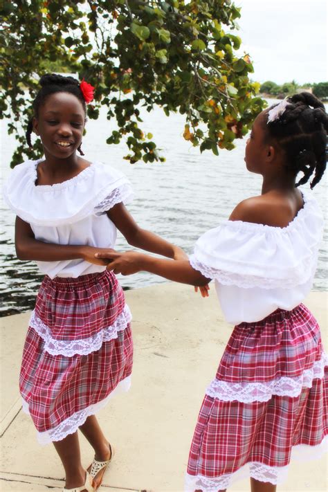 Jamaica Clothing Bandana Reggae World Heritage Costume African Attire Girls Ebay School