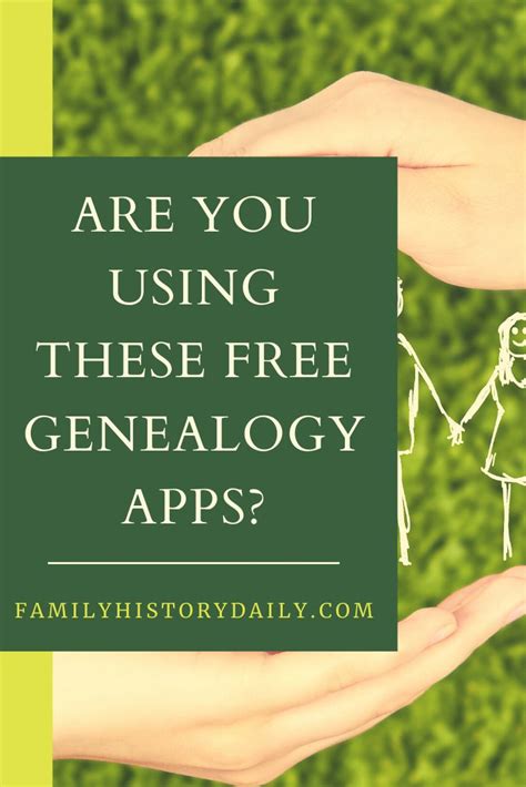 What Are Best Free Genealogy Appsweve Done The Research For You From