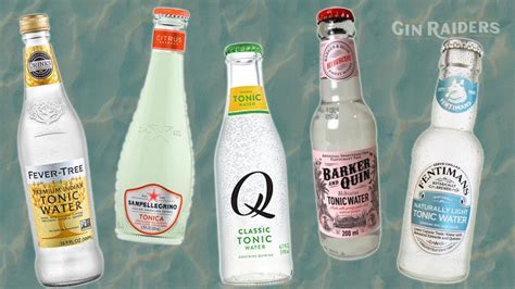 5 Best Tonic Waters To Pair With Gin
