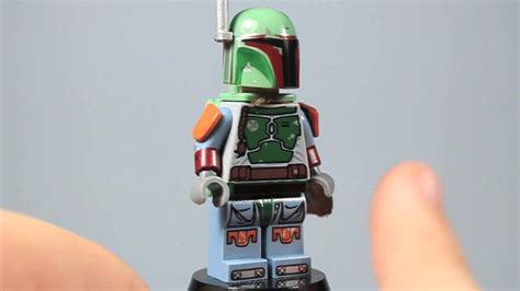 Custom Lego Star Wars Upgraded Boba Fett Minifigure Youtube