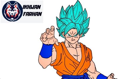 More images for how to draw goku super saiyan 10000 » How To Draw Goku Super Saiyan Blue - YouTube