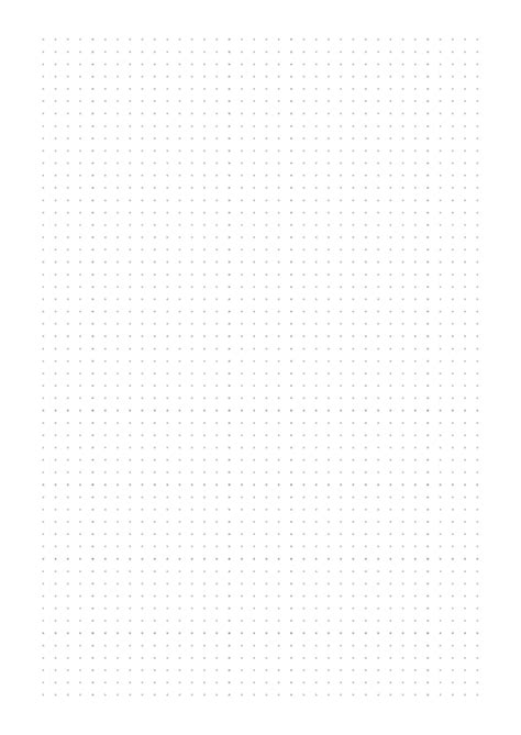 Grey Dotted Paper Template Printable Pdf Download