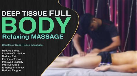 Deep Tissue Massage Therapy With Ayurvedic Oil Divesh Full Body Deep