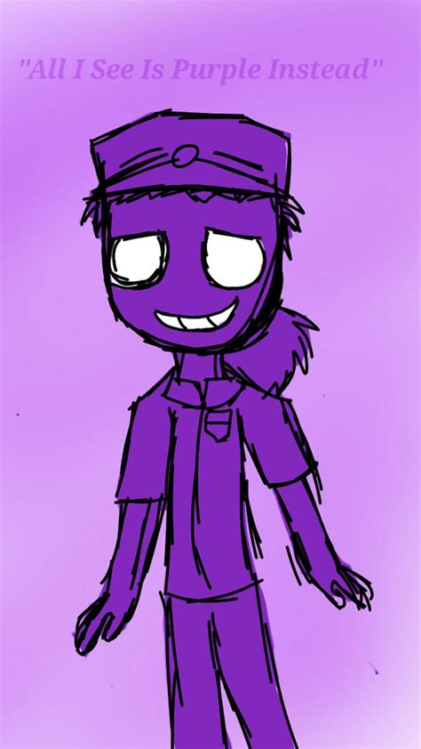 Purple Guy Vincent By Moniquetheartist12 On Deviantart