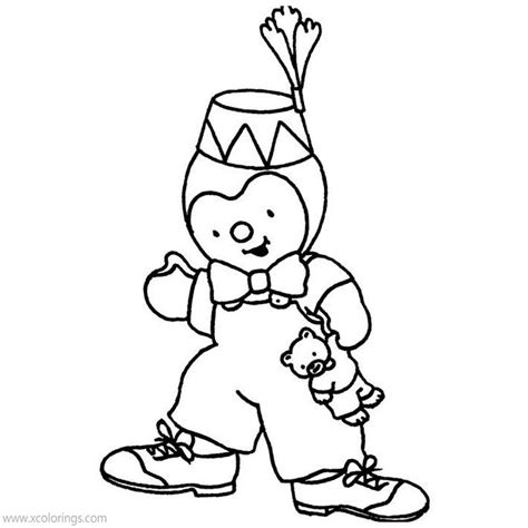Tchoupi Is Dancing Coloring Pages Xcolorings The Best Porn Website