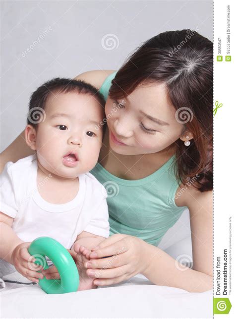 Asian Mother And Her Son Stock Image Image Of Happiness Free Download