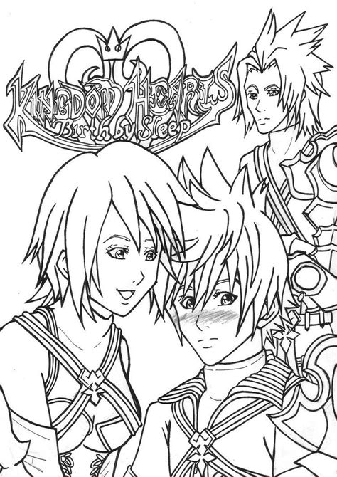 Kingdom Hearts Coloring Pages Coloring Page Coloring Home