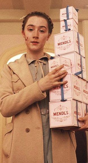 Saoirse Ronan As Agatha In Wes Anderson S Grand Budapest Hotel