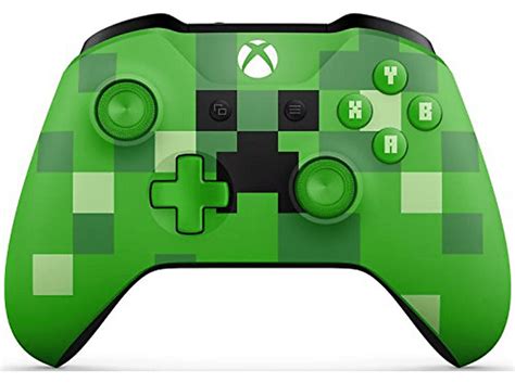 Mando Microsoft Inalámbrico Xbox Minecraft Creeper Edición