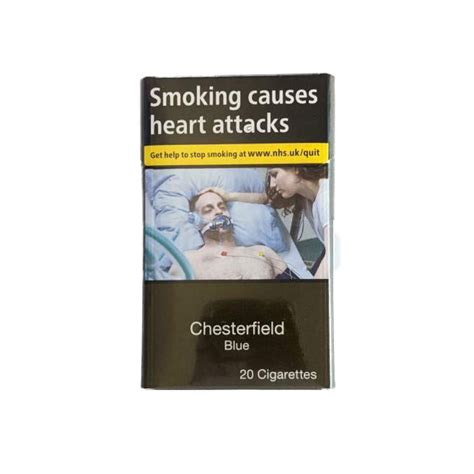 Chesterfield Blue Cigarettes 20 Pack Buy Online Bull Brand