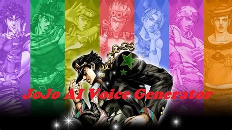 Most Realistic Jojo Ai Voice Generator To Get Jotaro Ai Voice