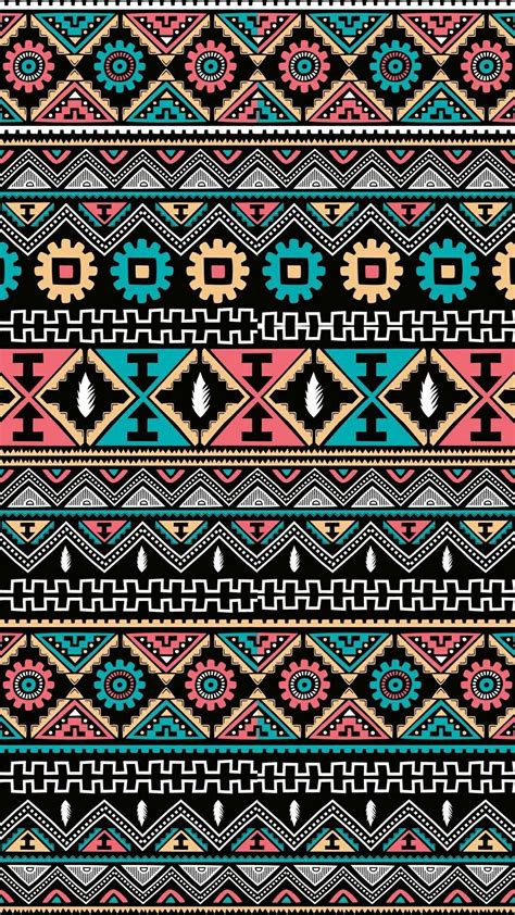 Cute Tribal Patterns Wallpaper