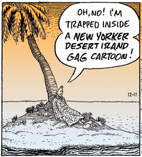 A Desert Island Cartoon Before It Became Cliché The Daily Cartoonist