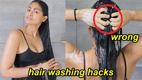 Hair Washing Mistakes That Will Ruin Your Hair How To Wash Your Hair Properly Youtube