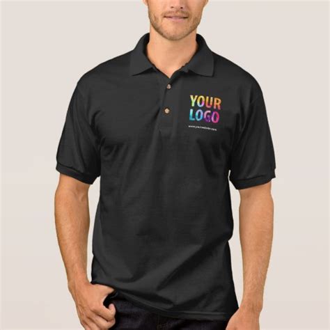 Custom Business Corporate Logo Employee Uniform Polo Shirt