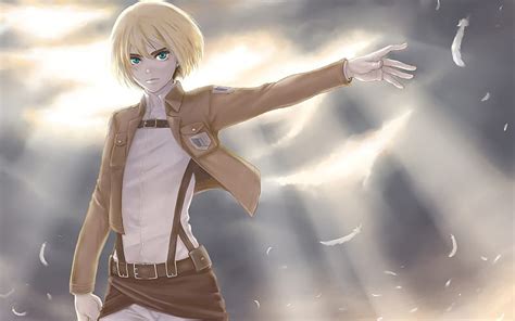 K Descarga Gratis Armin Arlert Arte Personajes De Anime Ataque Al