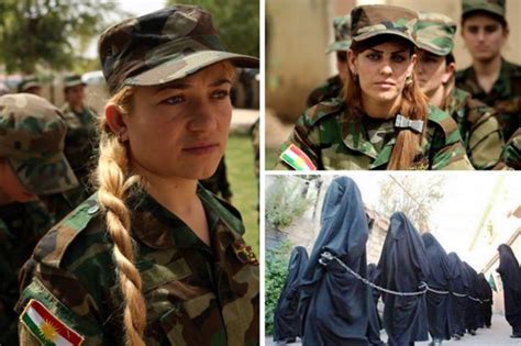 Isis Sex Slaves Join All Female Army To Seek Vengeance Against