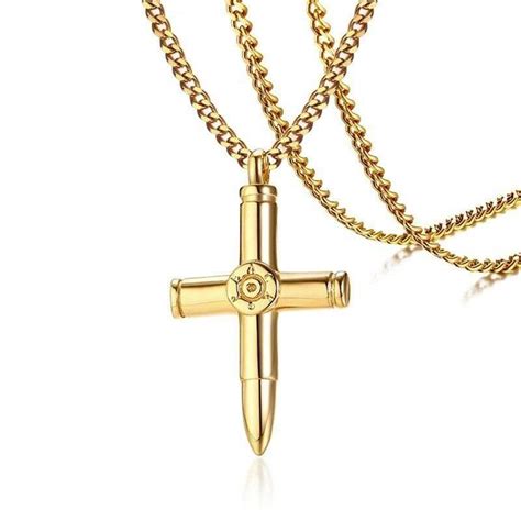 Shop 15 top bullet necklace mens and earn cash back all in one place. Bullet Cross Necklace | Lord's Guidance