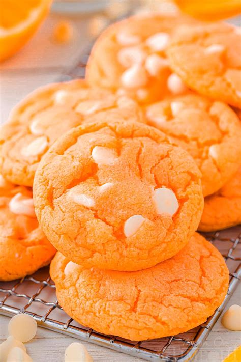 These Soft And Chewy Creamsicle Orange Cookies Are So Easy To Make And