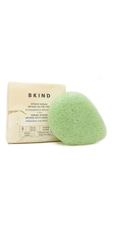 Buy Bkind Konjac Facial Sponge Green Tea At Well Ca Free Shipping