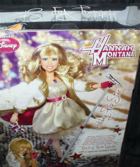 Hannah Montana Doll Holiday Pop Star 2009 Disney Nrfb