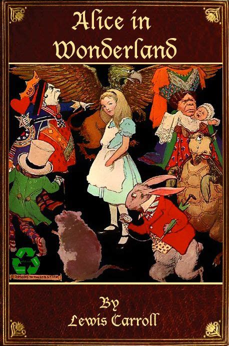 Classic Childrens Book Alice In Wonderland Digital Version Illustrated