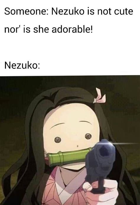 Nezuko Shots No Mercy Anime Divertente Disegni Di Anime Divertente