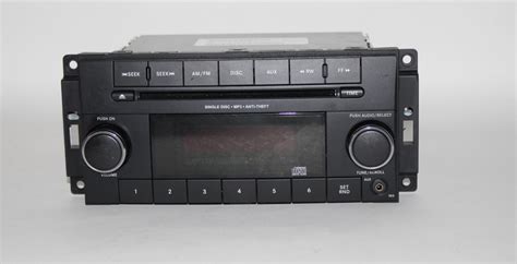 2012 2015 Dodge Caravan Res Radio Stereo Single Disc Cd Player P050913