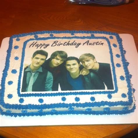Big Time Rush Face Cake Stephanie Knisley Will You Make This For Me
