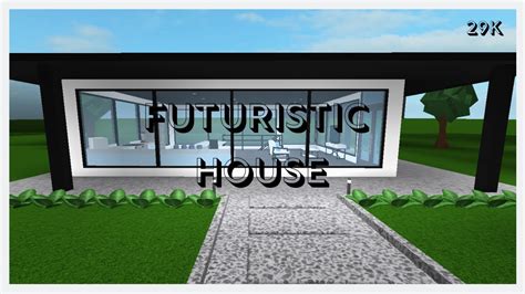 Futuristic Modern Mansion Bloxburg